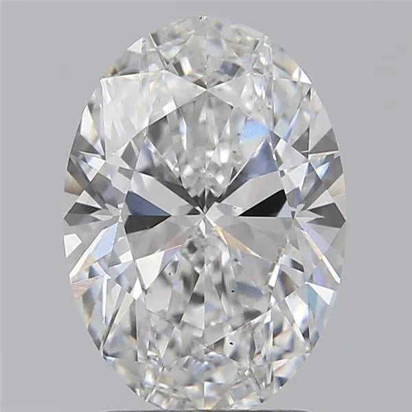 2.00ct Oval Lab Grown Diamond (Colour E, Clarity VS1, IGI Certified)