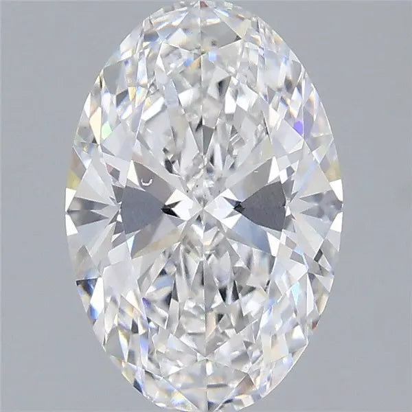 2.00ct Oval Lab Grown Diamond (Colour E, Clarity VS2, IGI Certified)