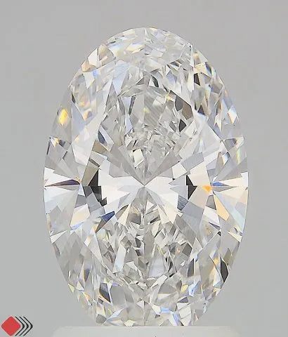 2.00ct Oval Lab Grown Diamond (Colour F, Clarity VS2, IGI Certified)