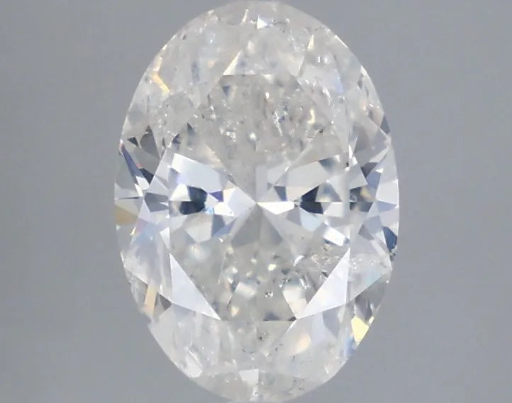 2.00ct Oval Natural Diamond (Colour G, Clarity I1, Cut VG, IGI Certified)