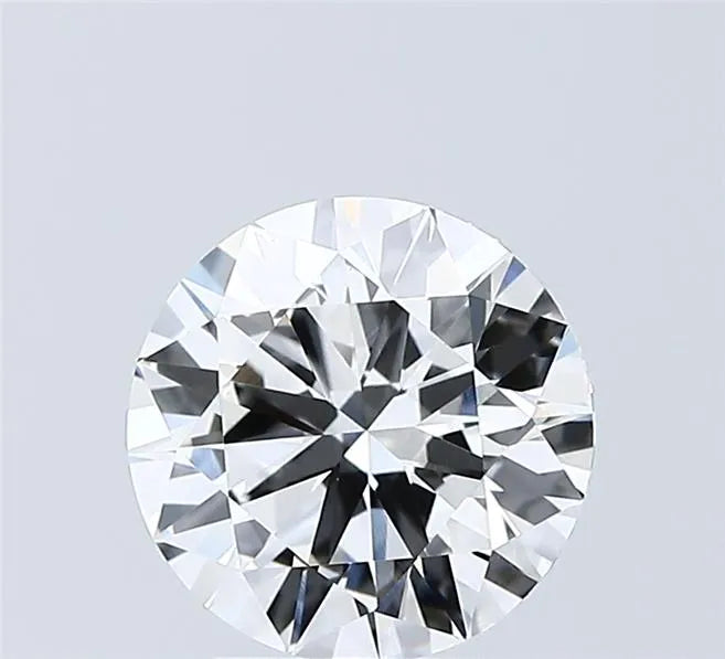 2.00ct Round Lab Grown Diamond (Colour D, Clarity VVS2, Cut EX, IGI Certified)