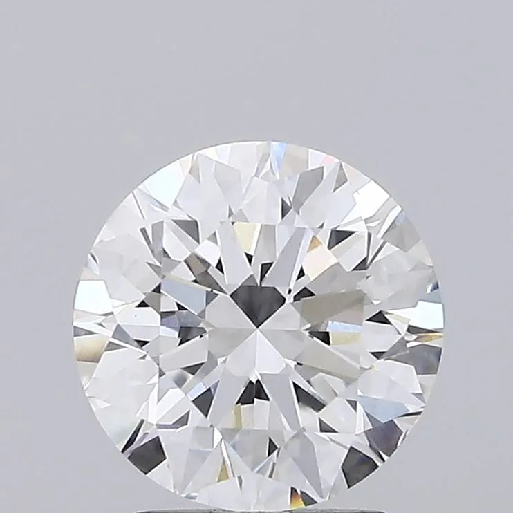 2.00ct Round Lab Grown Diamond (Colour E, Clarity VS1, Cut EX, IGI Certified)