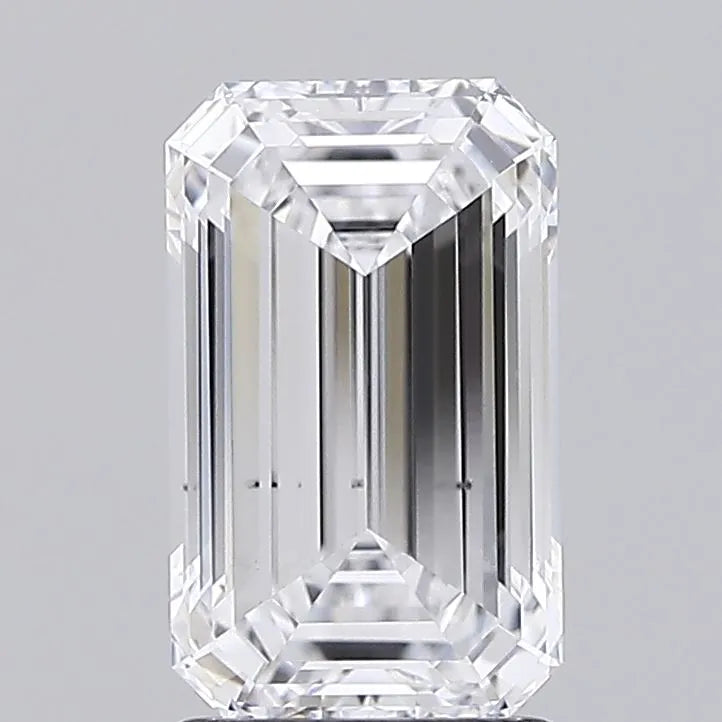 2.01ct Emerald Lab Grown Diamond (Colour D, Clarity VS1, IGI Certified)