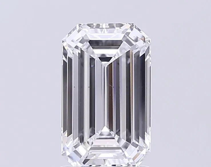 2.01ct Emerald Lab Grown Diamond (Colour D, Clarity VS2, IGI Certified)