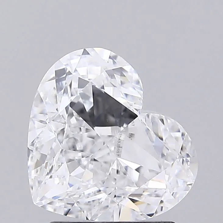 2.01ct Heart Lab Grown Diamond (Colour D, Clarity VVS1, IGI Certified)