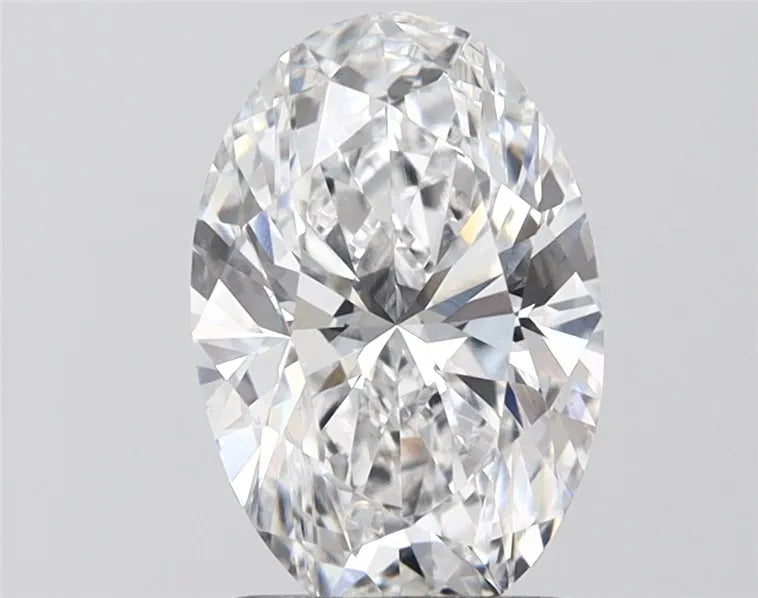 2.01ct Oval Lab Grown Diamond (Colour D, Clarity VS1, IGI Certified)