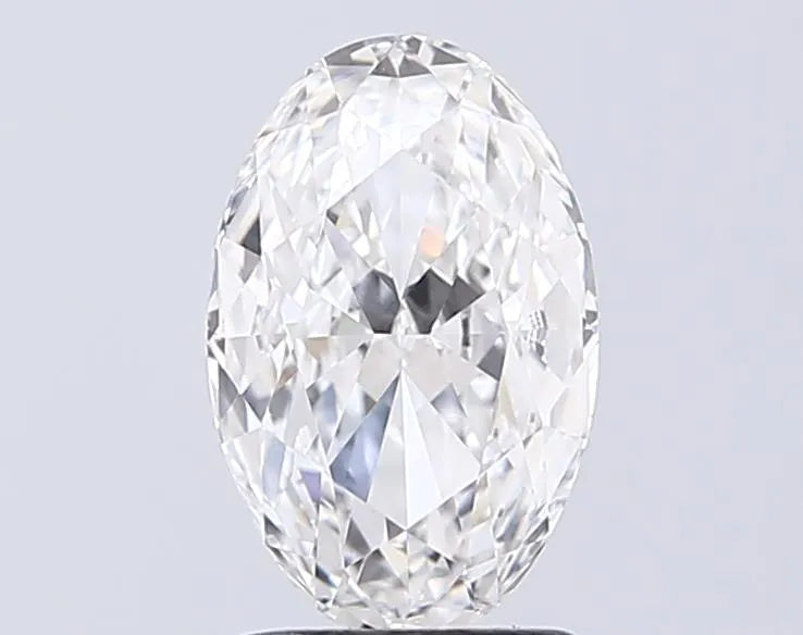 2.01ct Oval Lab Grown Diamond (Colour D, Clarity VVS2, IGI Certified)