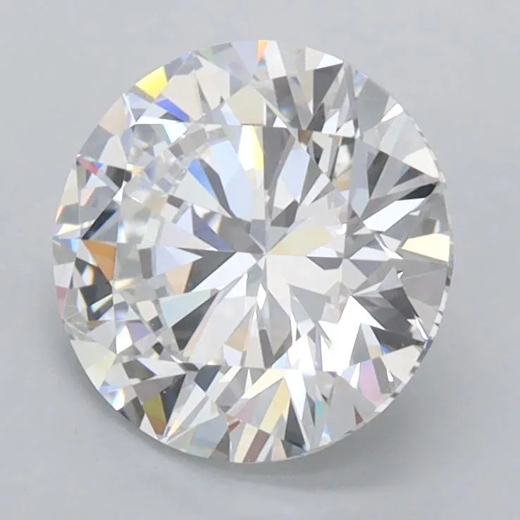2.01ct Round Lab Grown Diamond (Colour D, Clarity VVS1, Cut EX, IGI Certified)