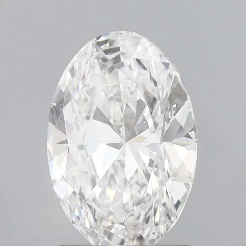 2.02ct Oval Lab Grown Diamond (Colour D, Clarity VS1, IGI Certified)
