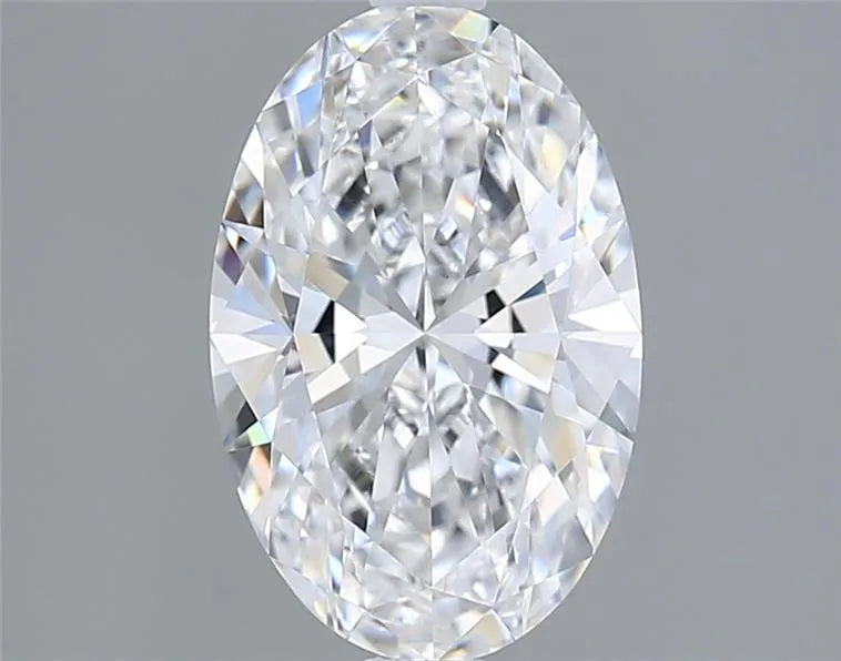 2.02ct Oval Lab Grown Diamond (Colour D, Clarity VVS2, IGI Certified)