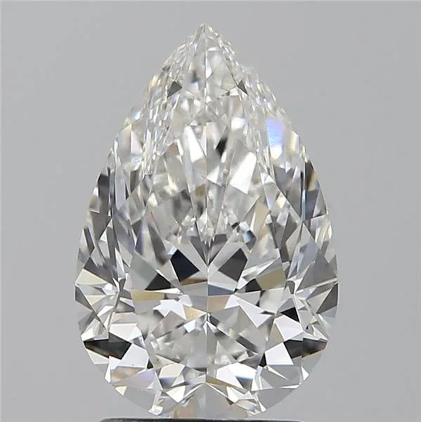 2.02ct Pear Lab Grown Diamond (Colour E, Clarity VS1, IGI Certified)