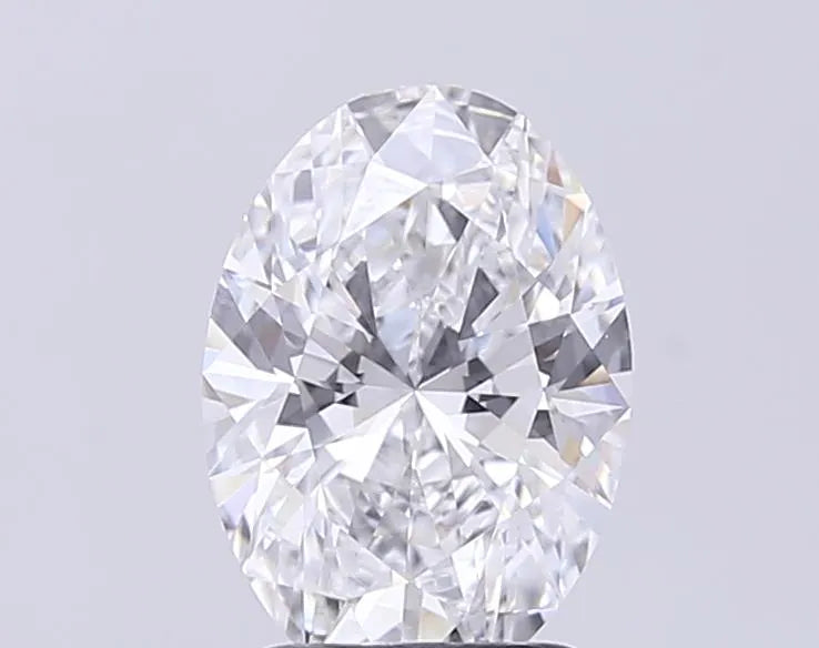 2.03ct Oval Lab Grown Diamond (Colour D, Clarity VS1, IGI Certified)