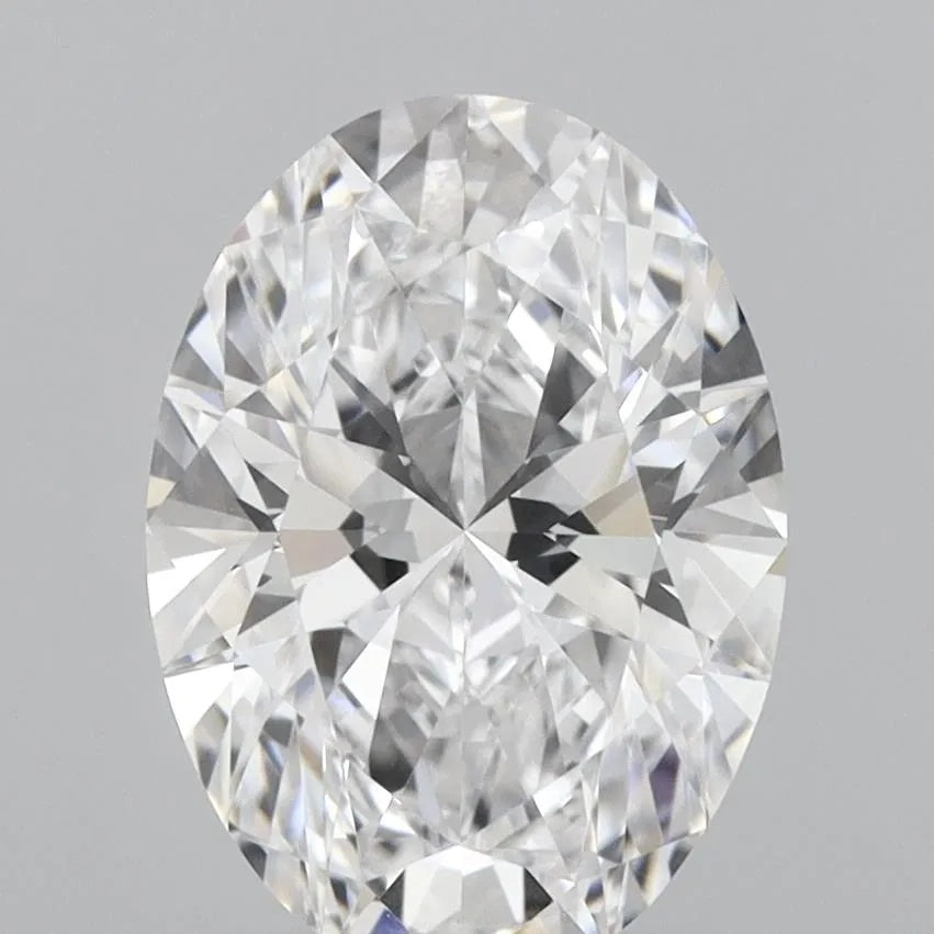 2.03ct Oval Lab Grown Diamond (Colour D, Clarity VVS1, IGI Certified)