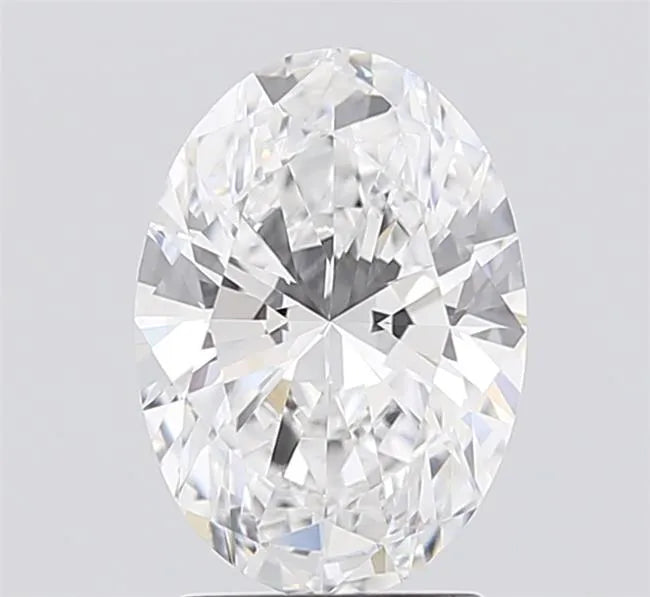 2.03ct Oval Lab Grown Diamond (Colour D, Clarity VVS2, IGI Certified)