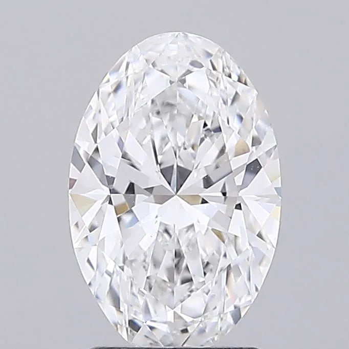 2.04ct Oval Lab Grown Diamond (Colour D, Clarity VS1, IGI Certified)