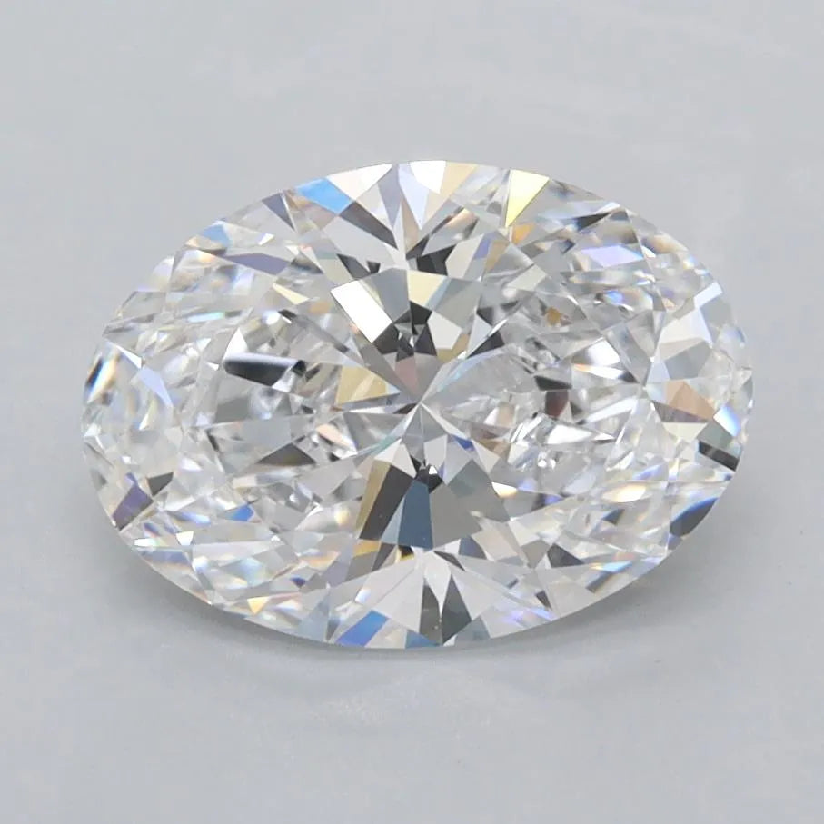 2.05ct Oval Lab Grown Diamond (Colour D, Clarity VVS1, IGI Certified)