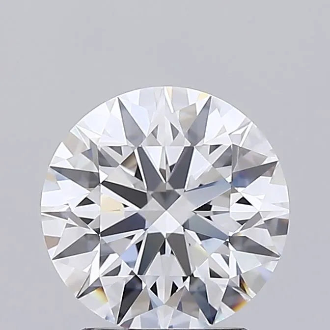 2.10ct Round Lab Grown Diamond (Colour D, Clarity IF, Cut ID, IGI Certified)
