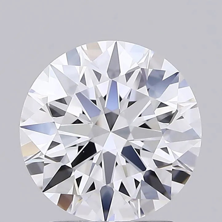 2.10ct Round Lab Grown Diamond (Colour D, Clarity IF, Cut ID, IGI Certified)