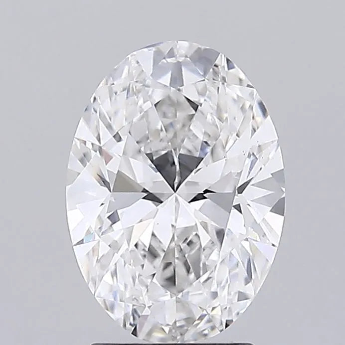 2.14ct Oval Lab Grown Diamond (Colour E, Clarity VS1, IGI Certified)