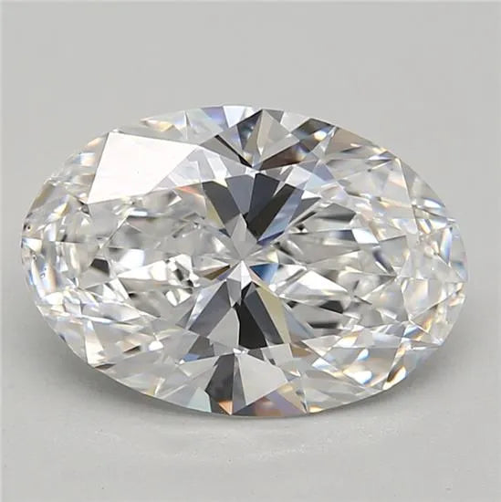 2.15ct Oval Lab Grown Diamond (Colour D, Clarity VVS1, GIA Certified)