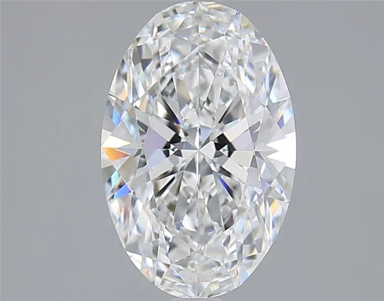 2.20ct Oval Lab Grown Diamond (Colour D, Clarity VVS2, IGI Certified)