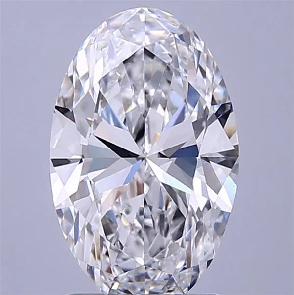2.24ct Oval Lab Grown Diamond (Colour D, Clarity VVS2, IGI Certified)
