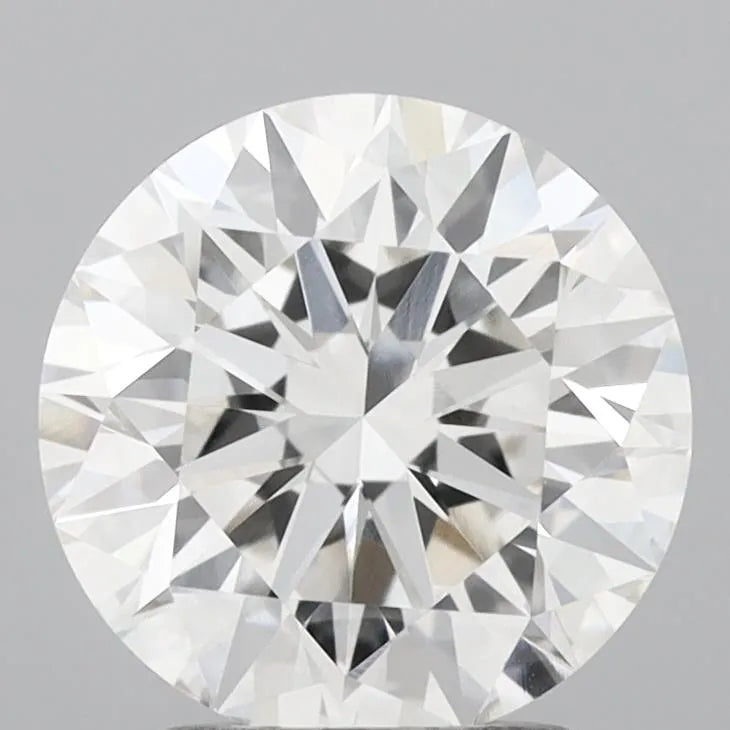 2.31ct Round Lab Grown Diamond (Colour F, Clarity VVS1, Cut EX, IGI Certified)