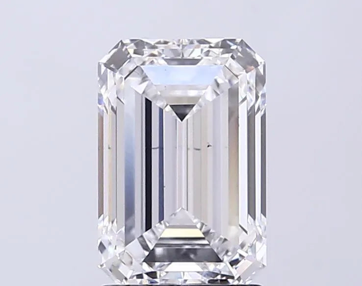 2.32ct Emerald Lab Grown Diamond (Colour D, Clarity VS1, IGI Certified)