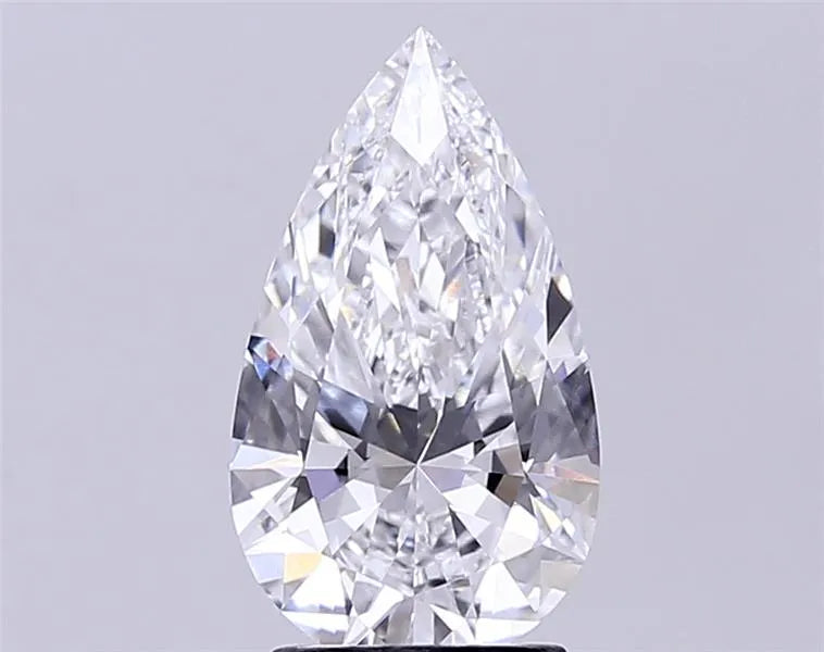 2.38ct Pear Lab Grown Diamond (Colour D, Clarity VVS1, IGI Certified)
