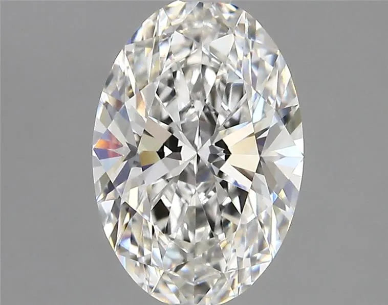 2.41ct Oval Lab Grown Diamond (Colour F, Clarity VVS2, IGI Certified)