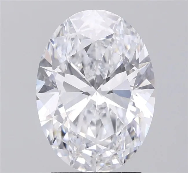 2.45ct Oval Lab Grown Diamond (Colour D, Clarity VVS1, IGI Certified)