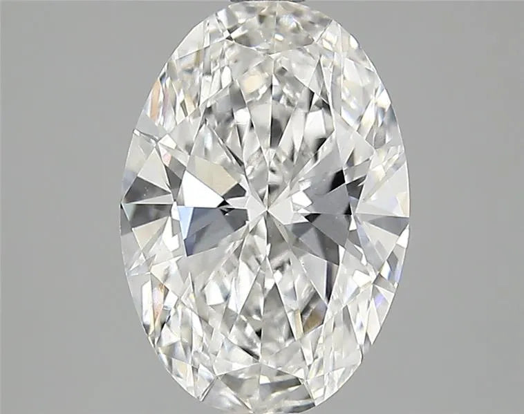 2.46ct Oval Lab Grown Diamond (Colour E, Clarity VVS2, IGI Certified)