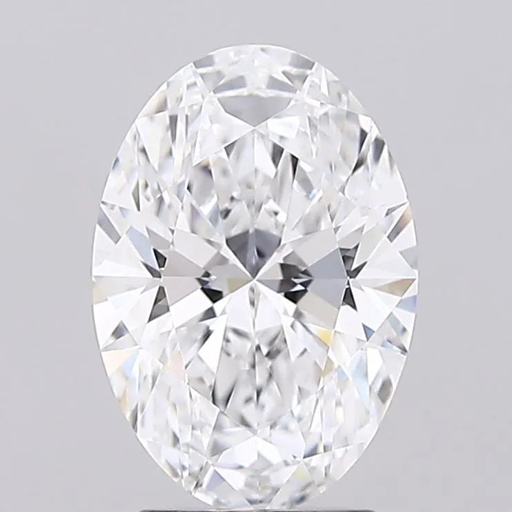 2.48ct Oval Lab Grown Diamond (Colour D, Clarity VVS1, IGI Certified)