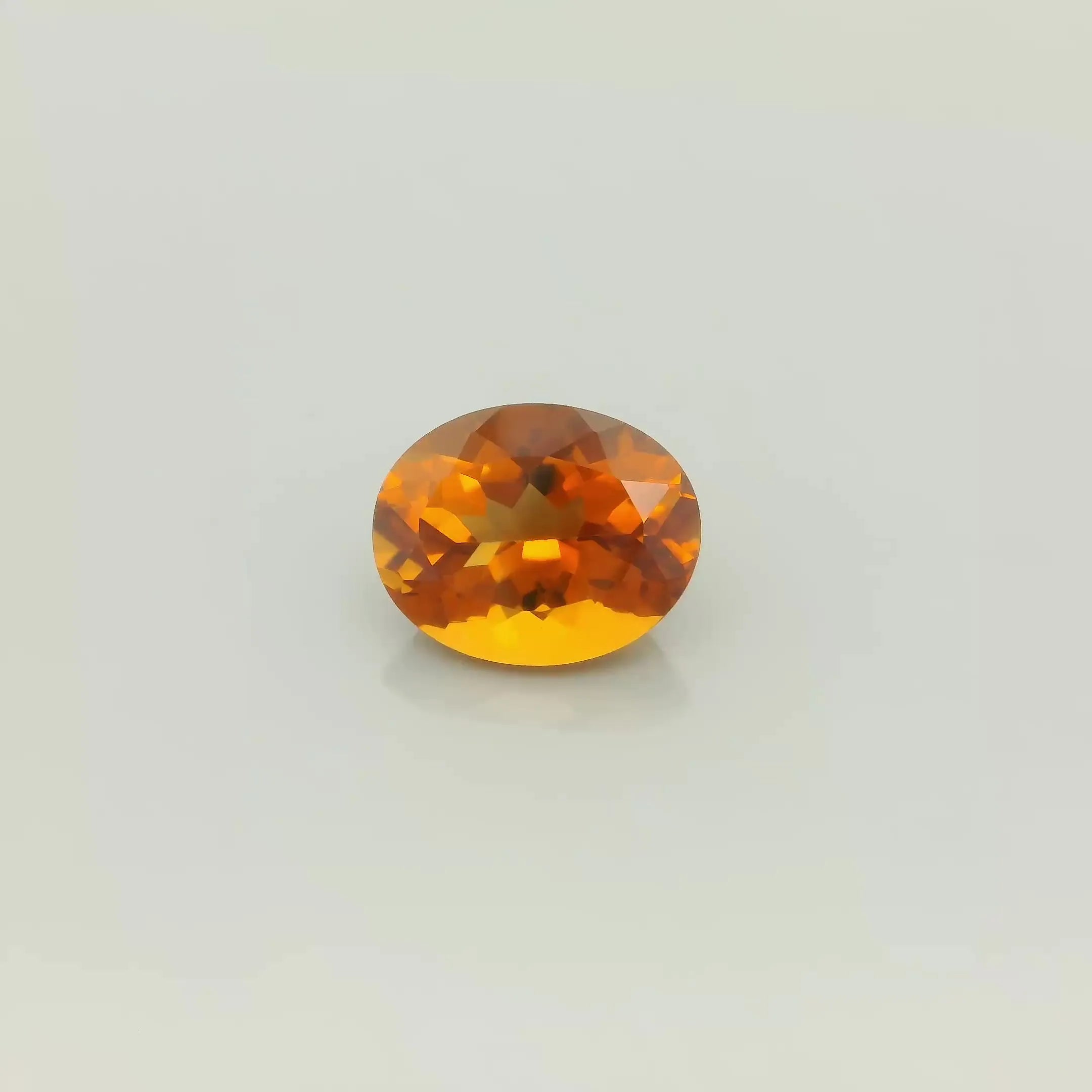 2.48ct Oval Natural Citrine (Colour Yellow, Clarity Eye Clean, Cut Faceted)