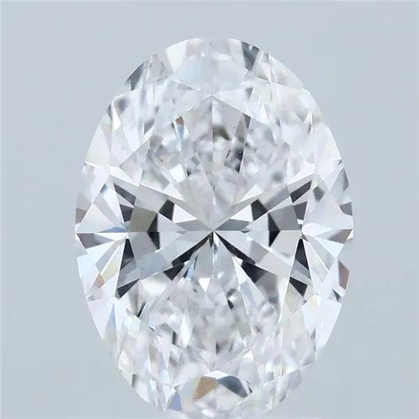 2.50ct Oval Lab Grown Diamond (Colour D, Clarity VS1, IGI Certified)