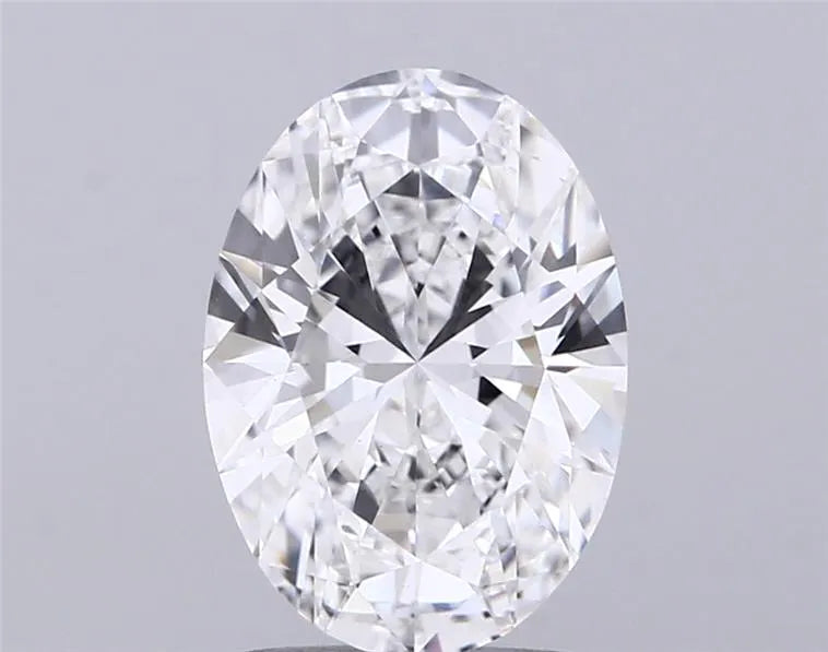 2.50ct Oval Lab Grown Diamond (Colour D, Clarity VS1, IGI Certified)