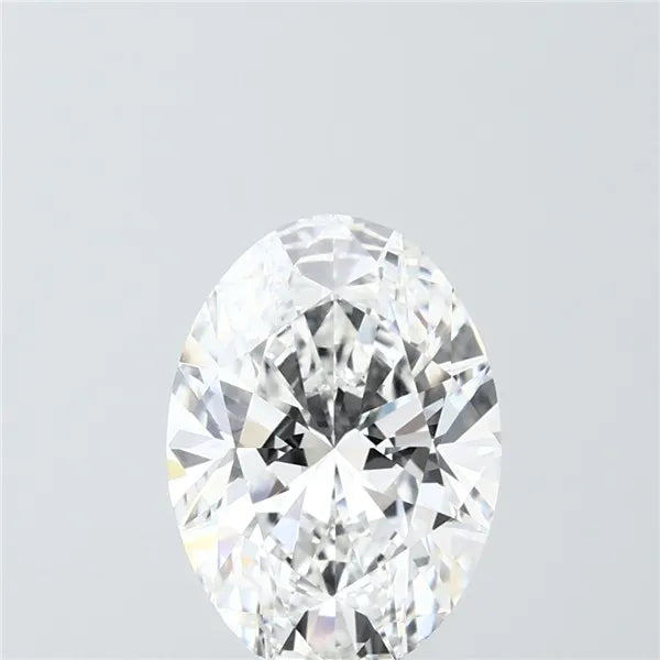2.50ct Oval Lab Grown Diamond (Colour E, Clarity VS1, IGI Certified)