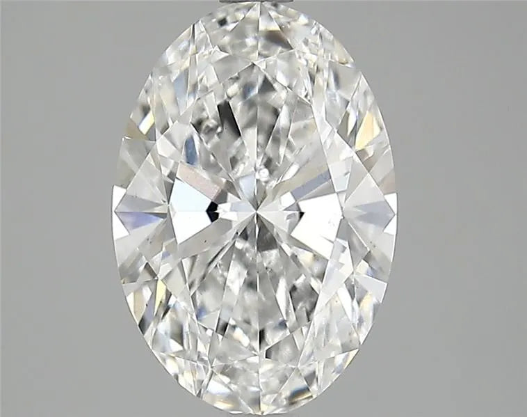 2.50ct Oval Lab Grown Diamond (Colour E, Clarity VS2, IGI Certified)