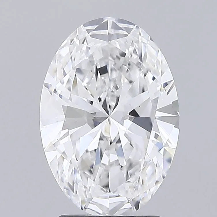 2.51ct Oval Lab Grown Diamond (Colour D, Clarity VS1, IGI Certified)