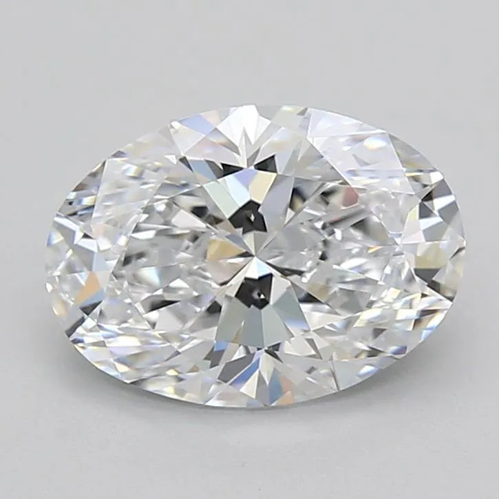 2.51ct Oval Lab Grown Diamond (Colour D, Clarity VVS1, IGI Certified)