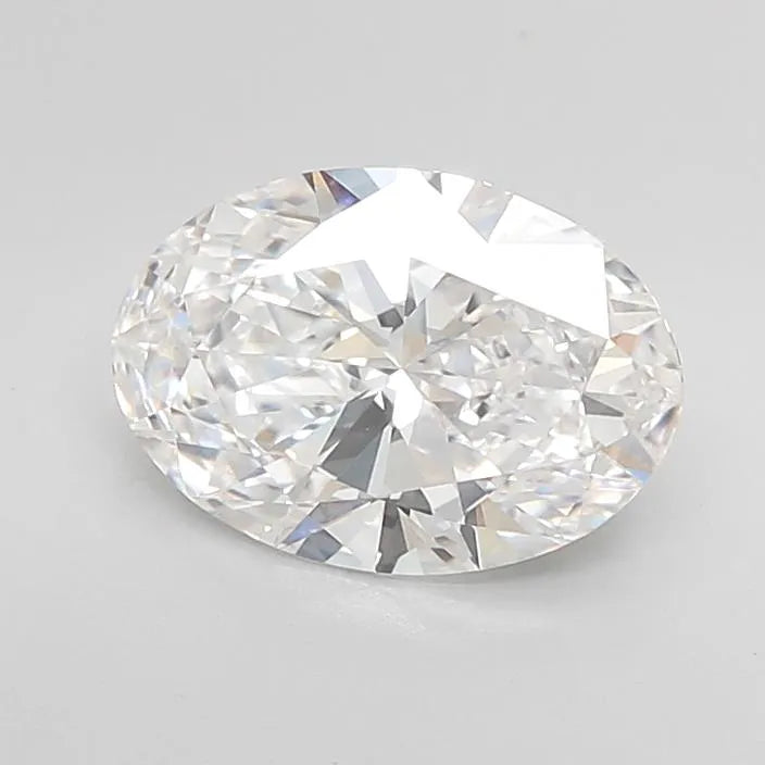 2.51ct Oval Lab Grown Diamond (Colour D, Clarity VVS1, IGI Certified)