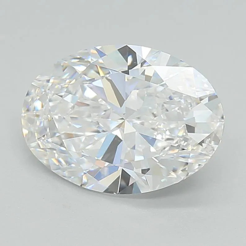 2.51ct Oval Lab Grown Diamond (Colour D, Clarity VVS1, IGI Certified)