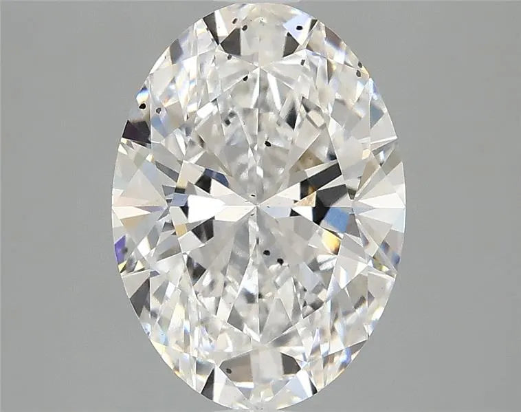 2.51ct Oval Lab Grown Diamond (Colour E, Clarity SI1, IGI Certified)