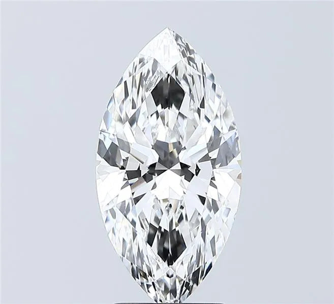 2.53ct Marquise Lab Grown Diamond (Colour D, Clarity VS1, IGI Certified)