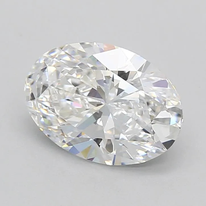 2.55ct Oval Lab Grown Diamond (Colour D, Clarity VVS1, IGI Certified)
