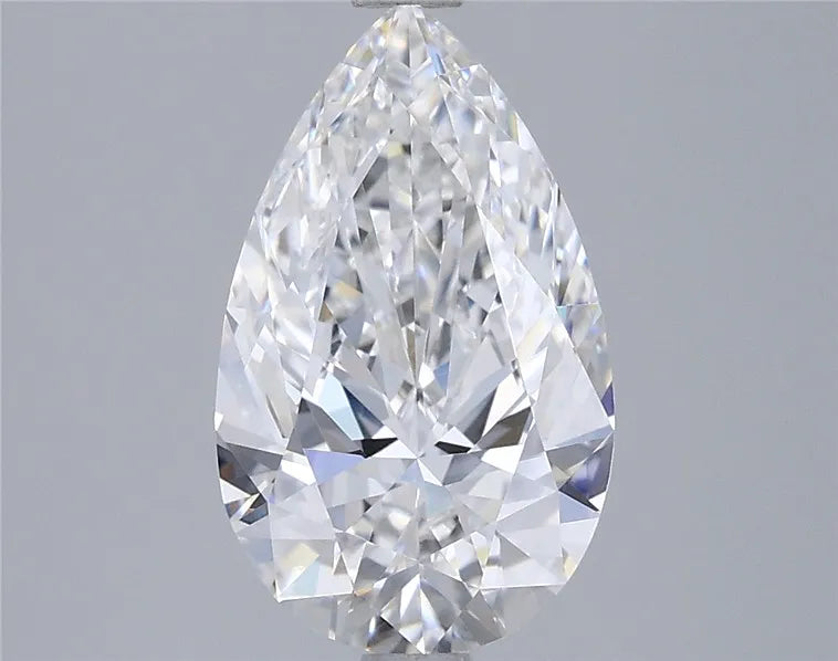 2.56ct Pear Lab Grown Diamond (Colour E, Clarity VVS1, IGI Certified)