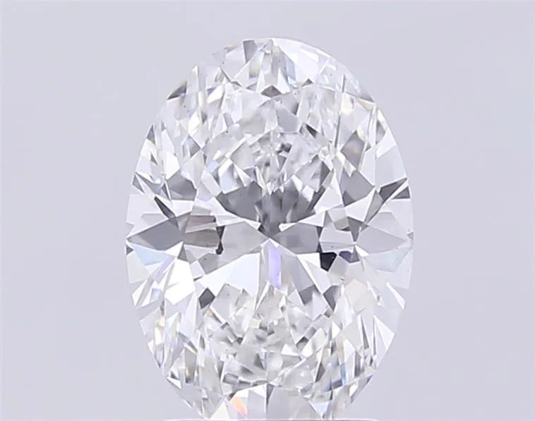2.59ct Oval Lab Grown Diamond (Colour E, Clarity VS2, IGI Certified)