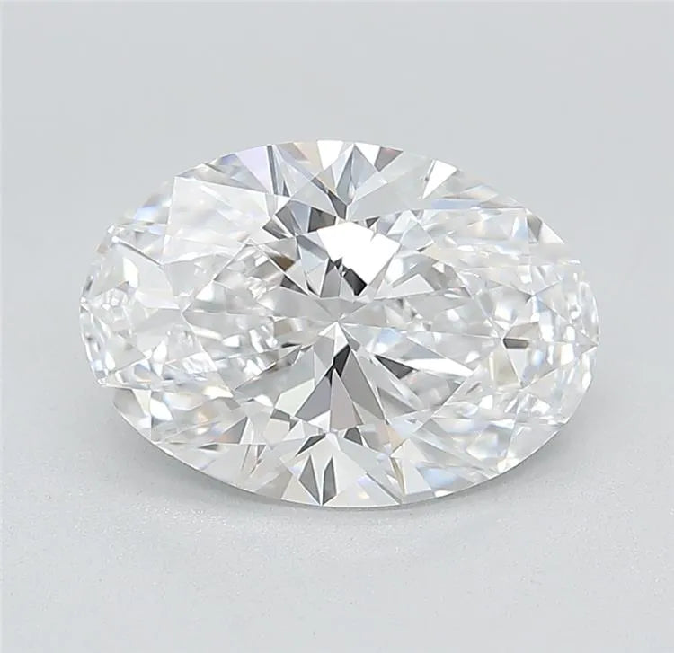 2.65ct Oval Lab Grown Diamond (Colour D, Clarity IF, Cut EX, IGI Certified)