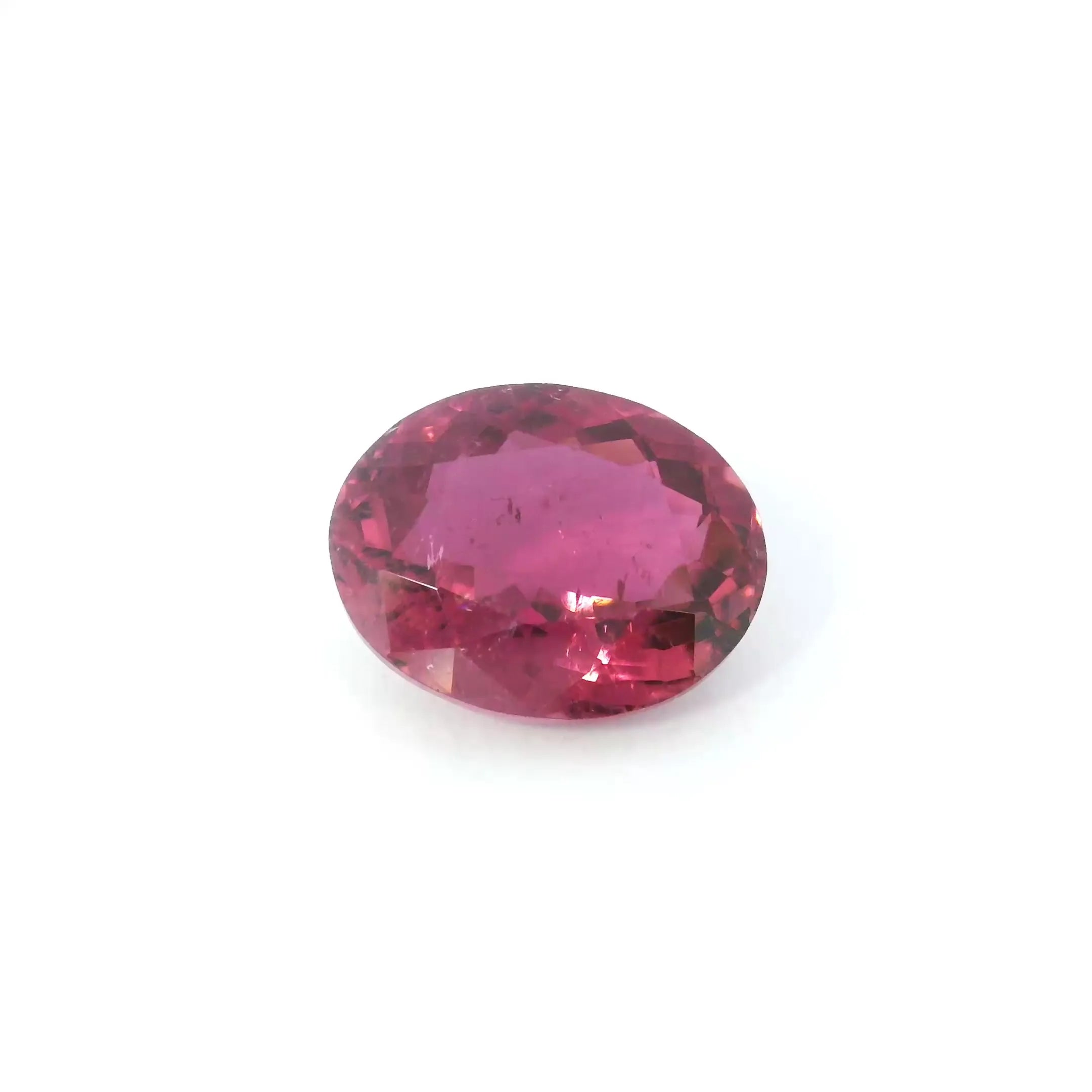2.66ct Oval Natural Tourmaline (Colour Pink, Clarity Slightly Included, Cut Faceted)