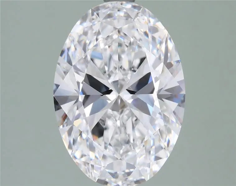 2.72ct Oval Lab Grown Diamond (Colour D, Clarity VVS1, IGI Certified)